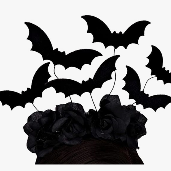 Halloween Black Bat Headband Costume main image 4